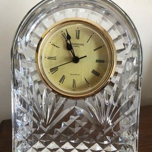 Large Waterford Crystal clock